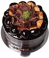 Şekersiz Profiterollü Pasta